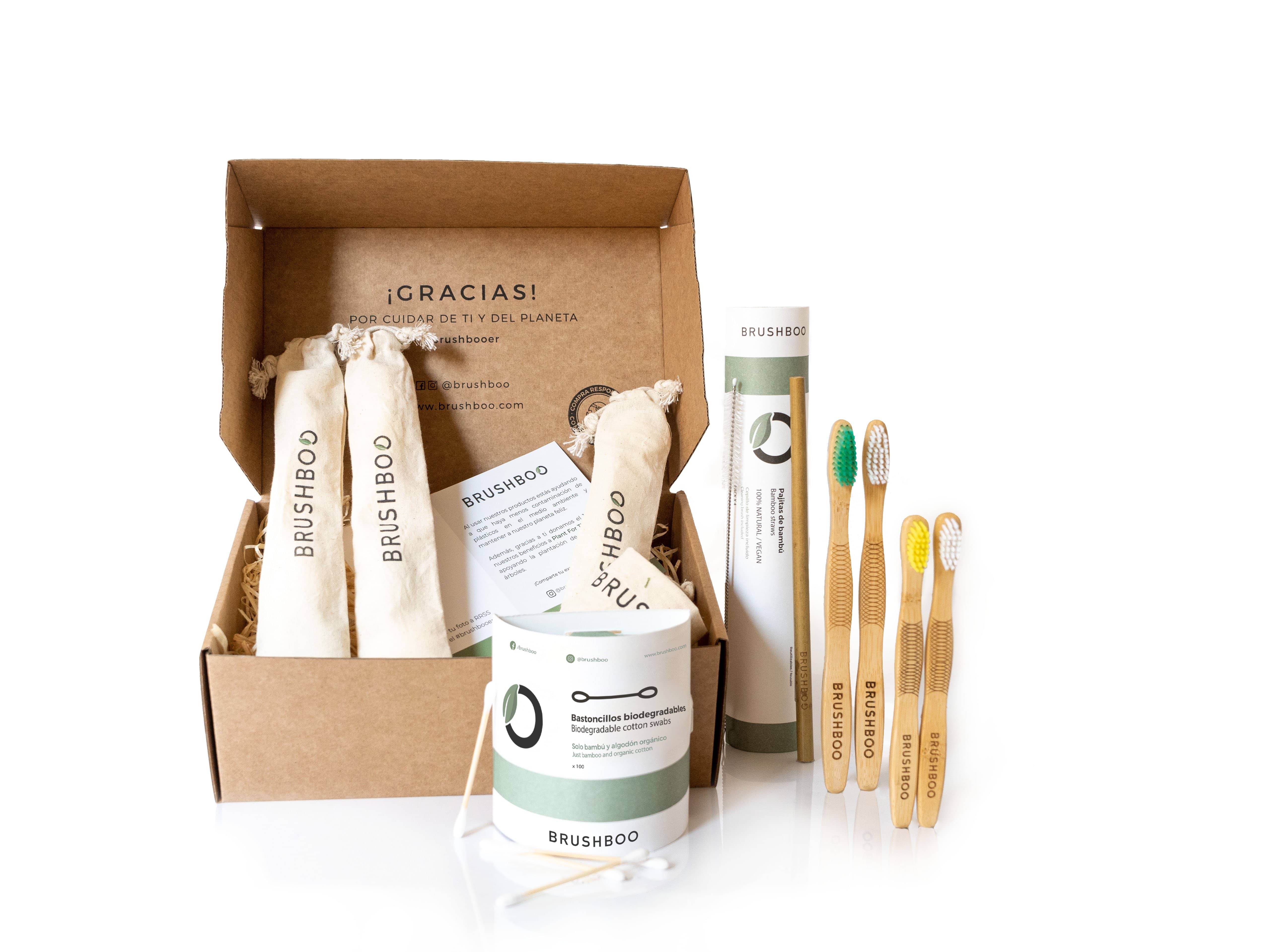 Brushboo Eco Packs - Sustainable Home