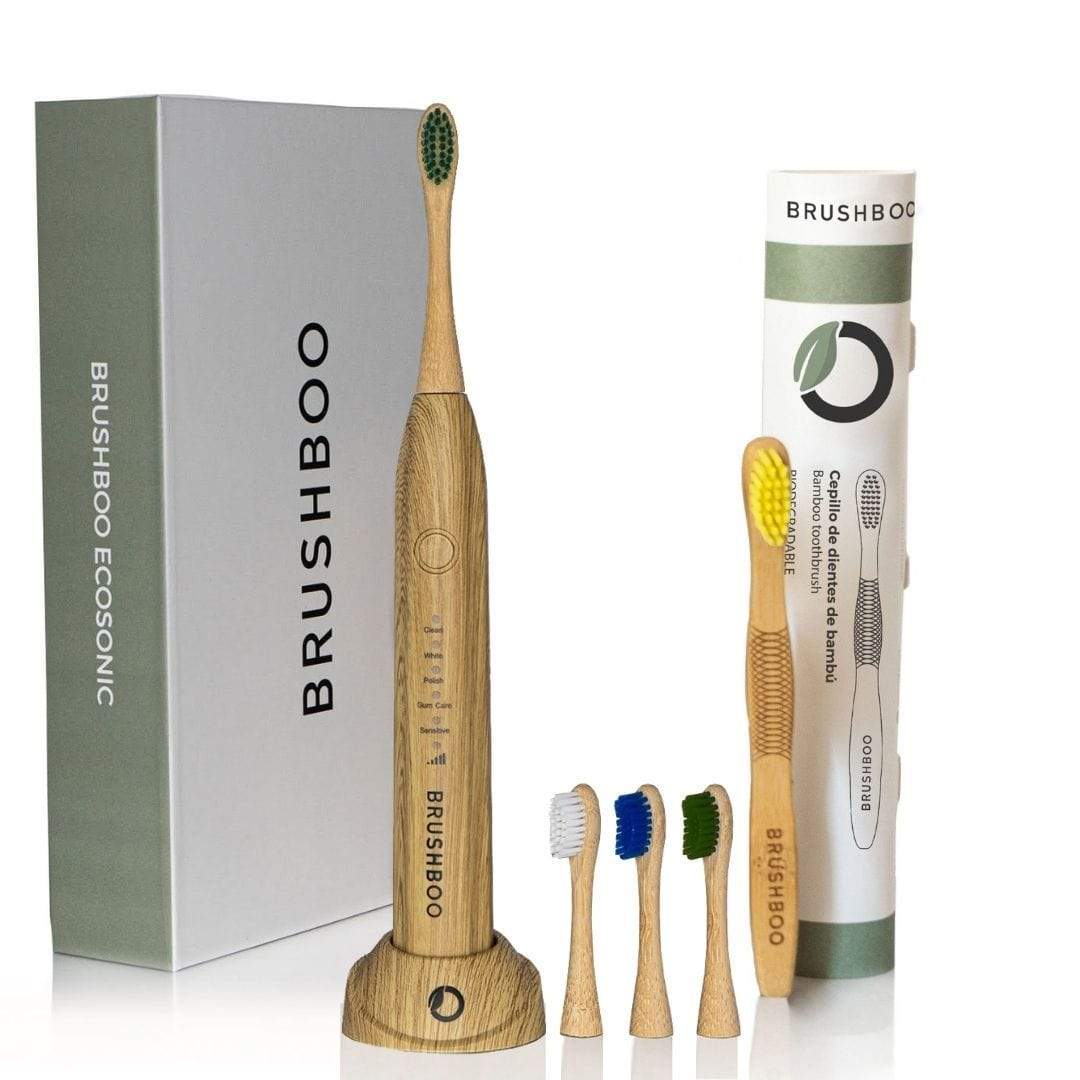 Brushboo Ecosonic, el primer cepillo de dientes eléctrico de bambú