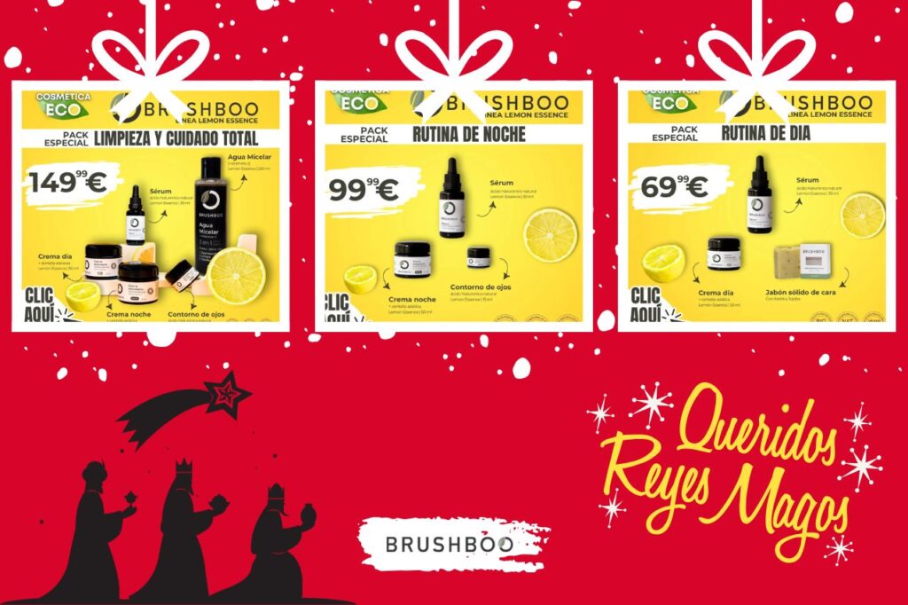 Eco packs rutina facial Lemon Essence para Reyes