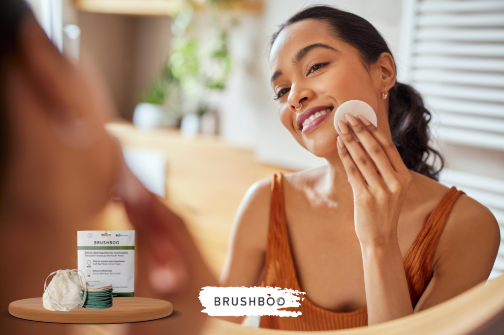 Rutina facial ecológica con nuestros discos desmaquillantes reutilizables