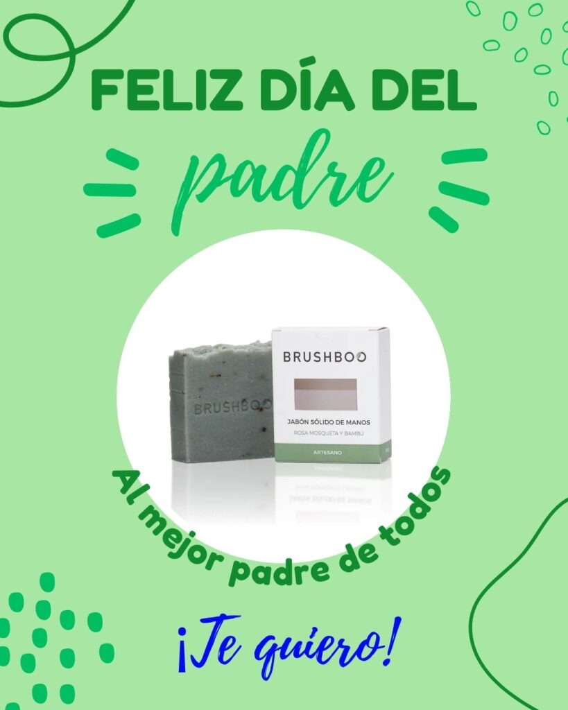 jabón sólido de manos día del padre 2025