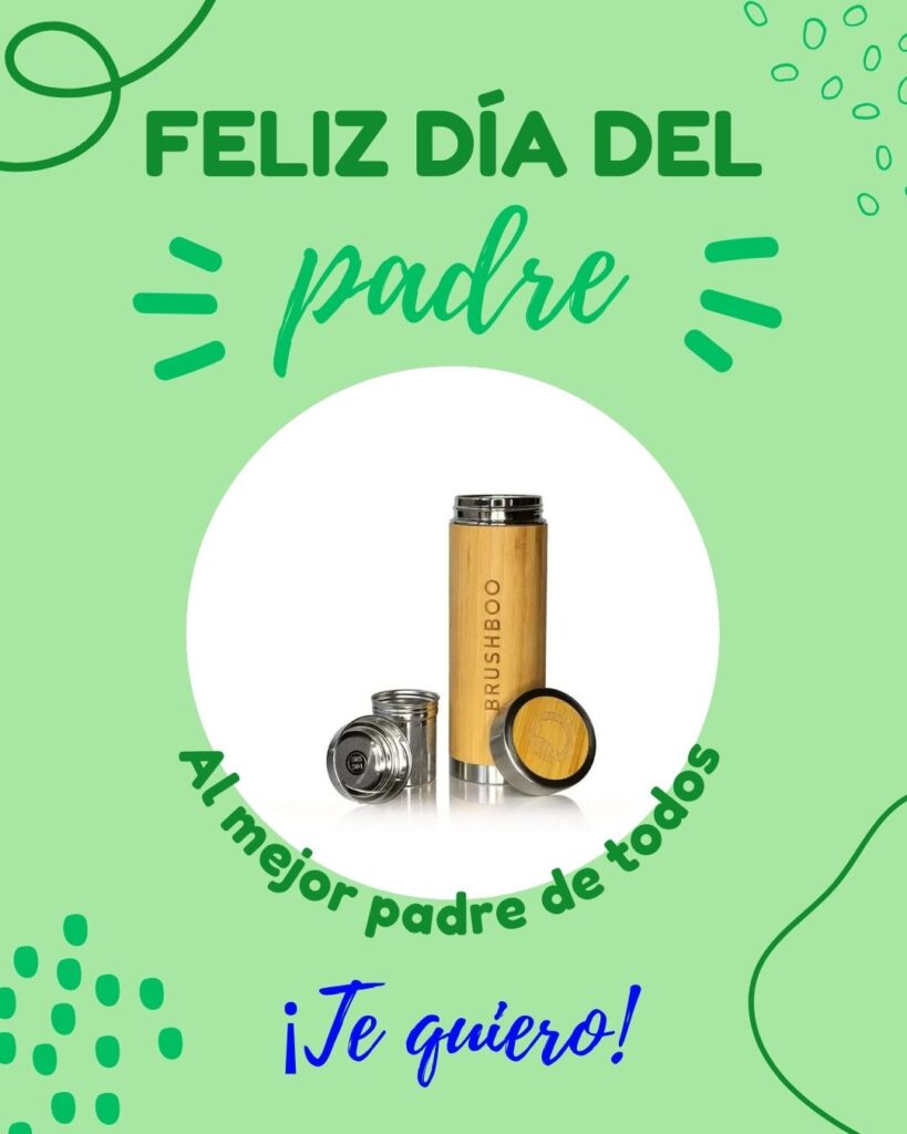 termo-botella brushboo día del padre 2025