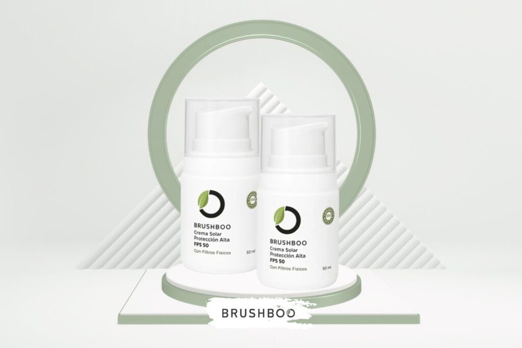 Nueva crema solar FPS50 Brushboo